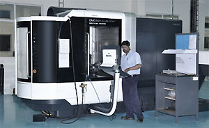 Machine centre